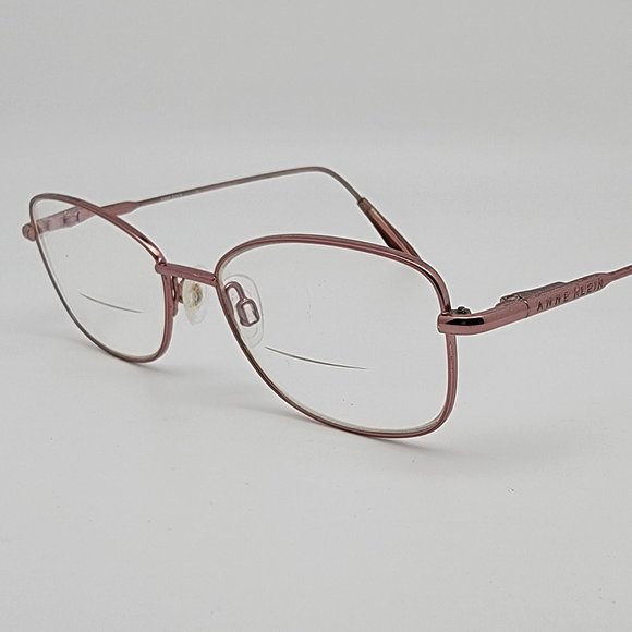 *SOLD*Anne Klein AK5073 780 Rose Gold Cat Eye Eyeglasses Frame w/ Case 50-16-135 - Picture 3 of 16